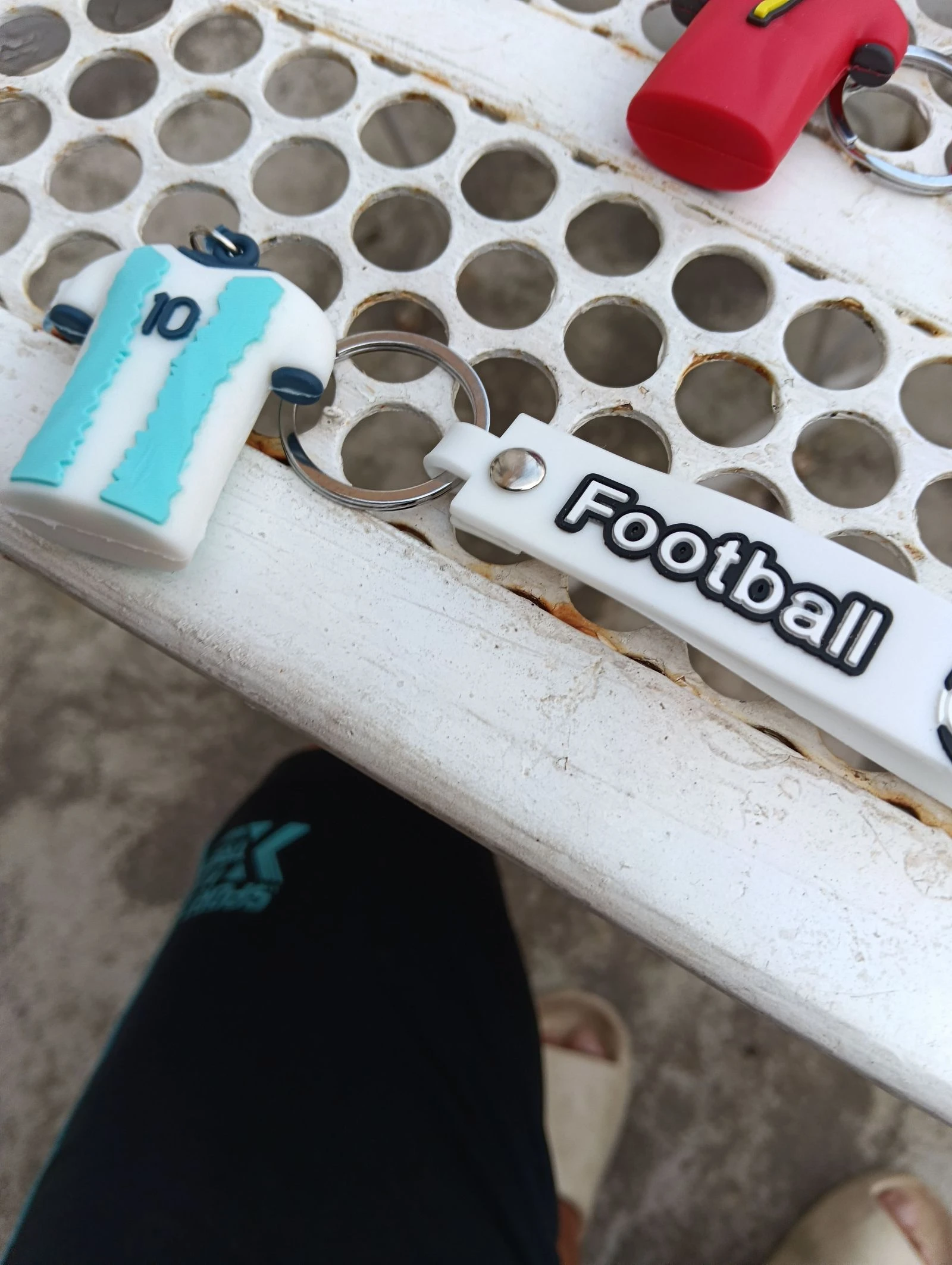 Argentine keychain Messi n 10 new football – photo 2